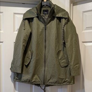 Chore Barn Field Utility Warm Outdoor Anorak Coat High Double Collar Full Zip M